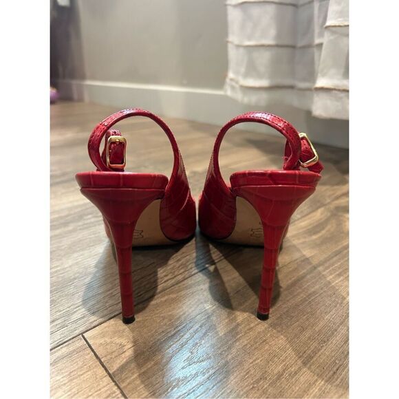 Alice+ Olivia red slingback pumps - Picture 4 of 7